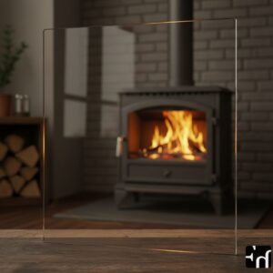 Feuerfestes Kaminglas SCHOTT ROBAX® Glaskeramik 4mm